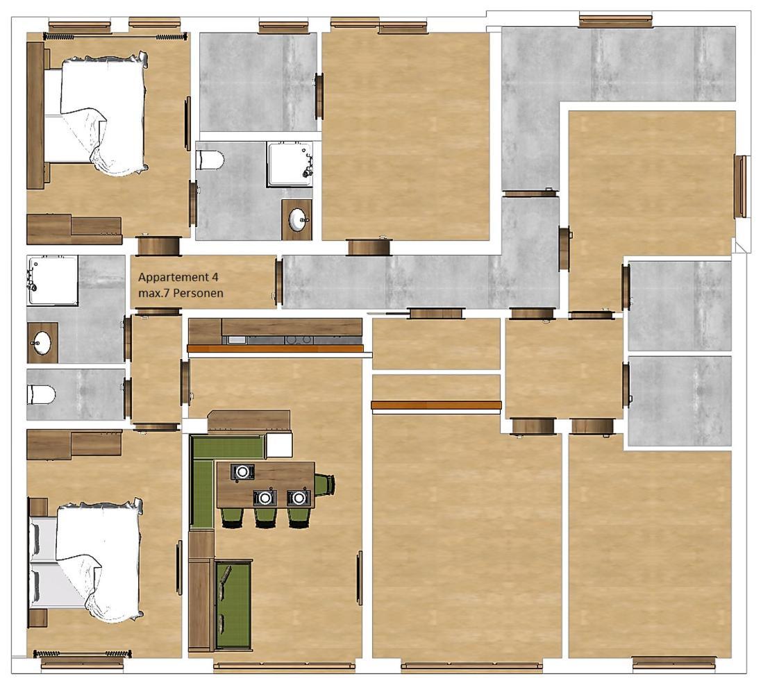 Appartements Alpin 잘바흐 힌터글렘 객실 사진