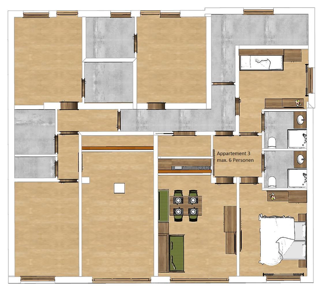 Appartements Alpin 잘바흐 힌터글렘 객실 사진